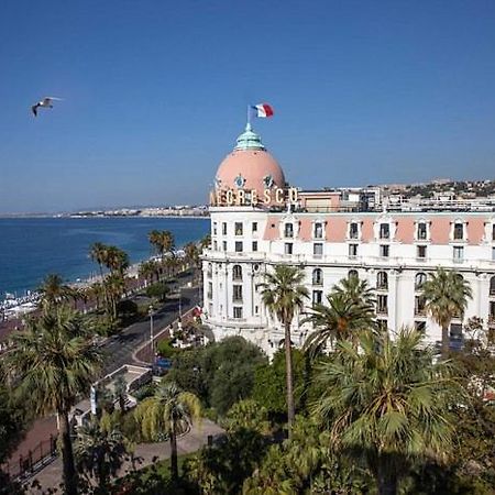 Extraordinaire Grand Studio Au Centre 6 Minutes A Pied De La Plage Et L'Hotel Negresco Nice Exteriér fotografie